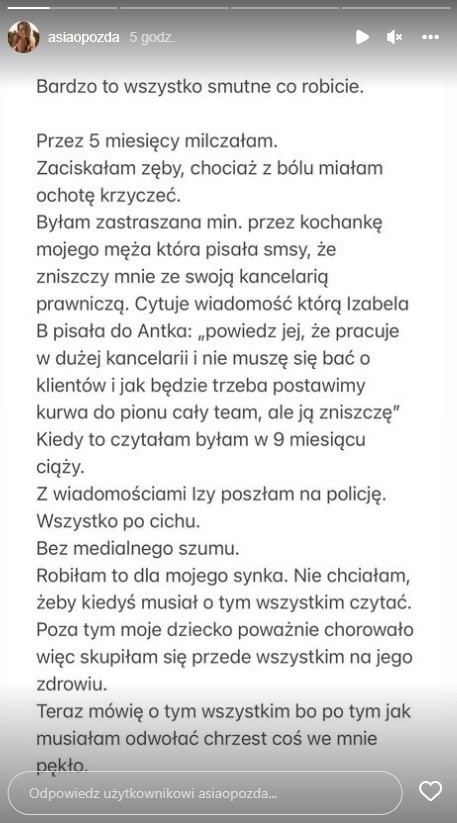 Znów gorąco u Joanny Opozdy i Antka Królikowskiego. Aktorka publikuje szokujące oświadczenie i wpisy