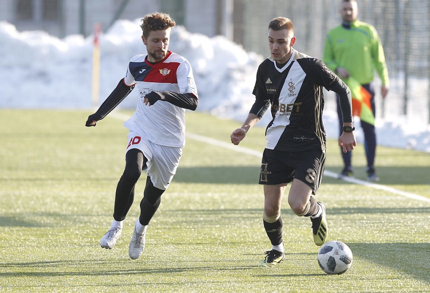 ŁKS Łódź - Polonia Środa Wielkopolska 3:1. Łodzianie wygrali ostatni sparing przed wylotem na zgrupowanie