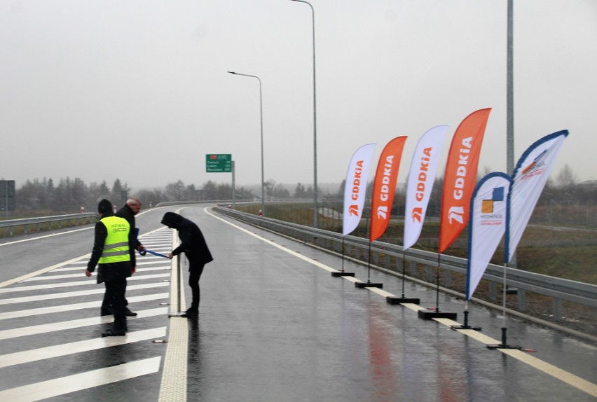 Uroczystość otwarcia obwodnicy Tomaszowa Lubelskiego