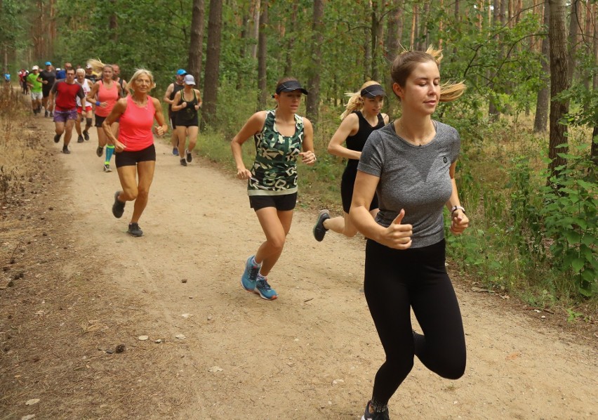 Parkrun Toruń #308. Tradycyjnie do biegaczy w lesie na...