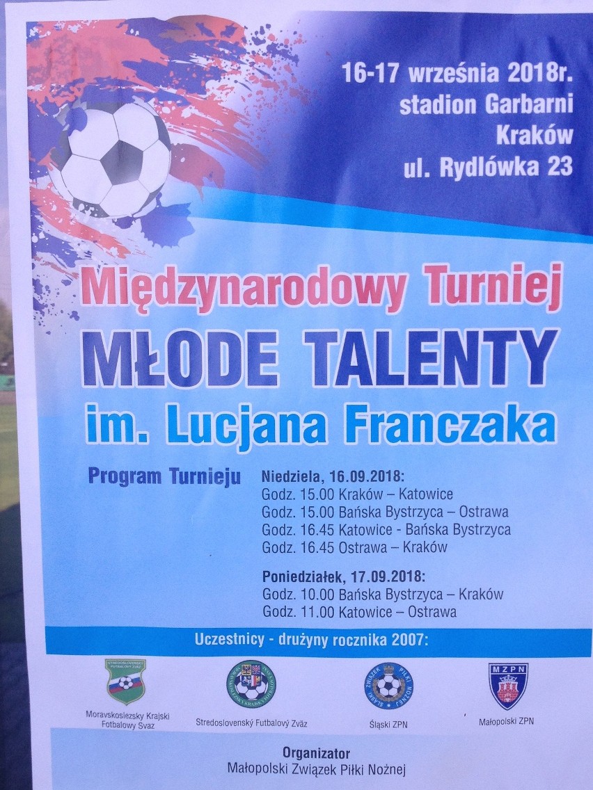 Turniej „Młode Talenty” im. Lucjana Franczaka rozegrano na...