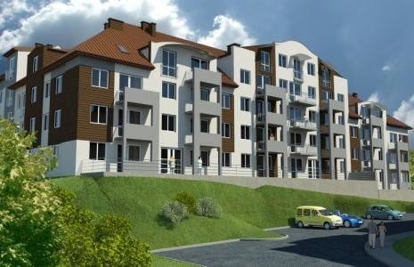 Nowy blok mieszkalnyKielce: mniej terenów pod budownictwo mieszkaniowe