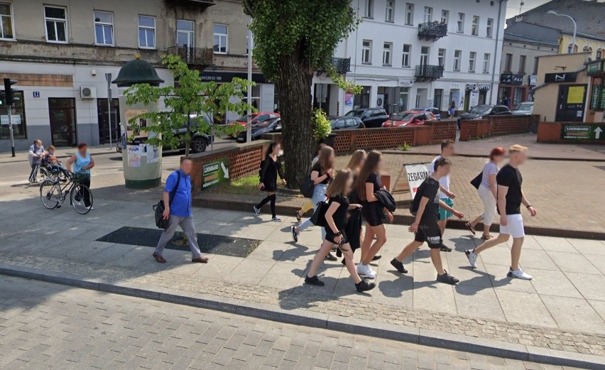 Tomaszów i tomaszowianie na mapach Google Street View....