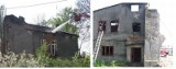 Olbrzymi pożar domu w Działoszycach. Cała dziewięcioosobowa rodzina została bez dachu nad głową