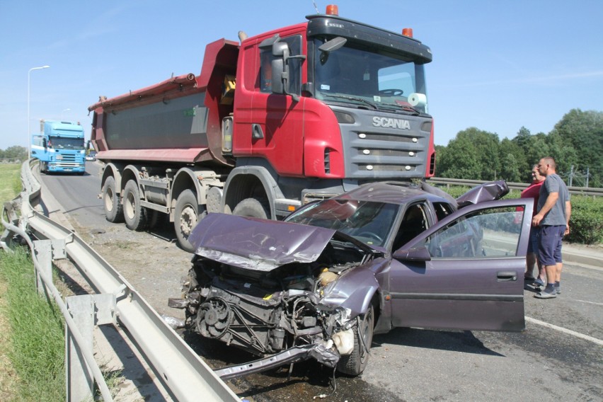 Wypadek na Obwodnicy Śródmiejskiej