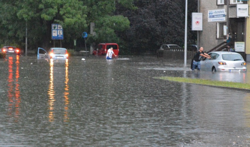 Zielona Góra, 22 lipca 2017 r., skutki krótkiej, ale...