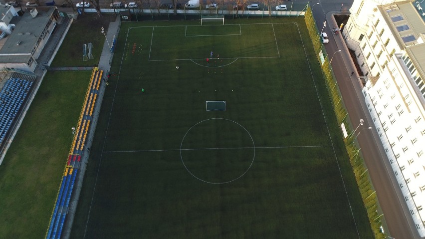 Stadion Klubu Sportowego Nadwiślan Kraków przy ul. Koletek...