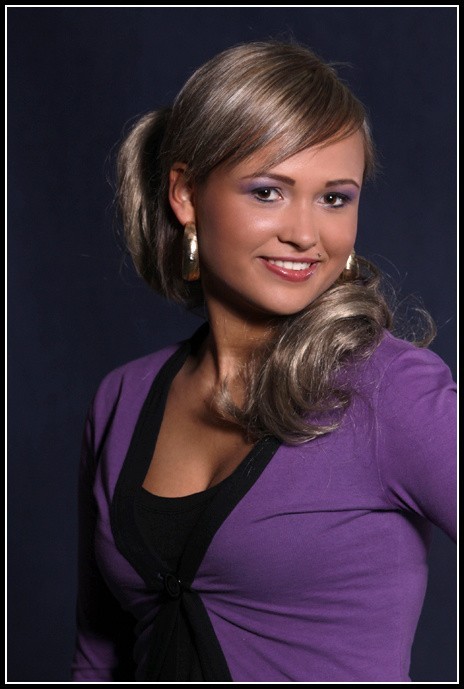 Joanna Gościewska, kandydatka na Miss Podlasia 2009