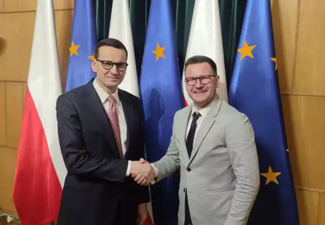 Premier Mateusz Morawiecki spotkał się z Szymonem Michałkiem