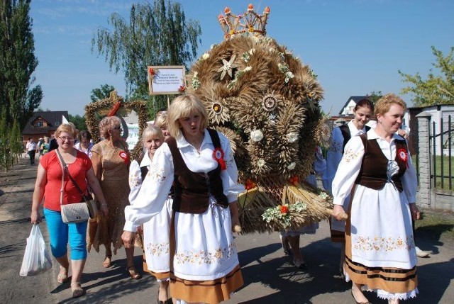 Pora na dożynki w Dobrem i Dębiankach