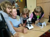 Szkoła w Lasocinie w gminie Łopuszno z nowym sprzętem do pomiarów oraz badań przyrodniczych