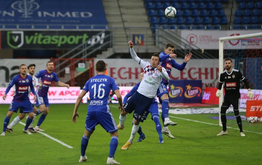 12.04.2021 r. Piast Gliwice - Górnik Zabrze....