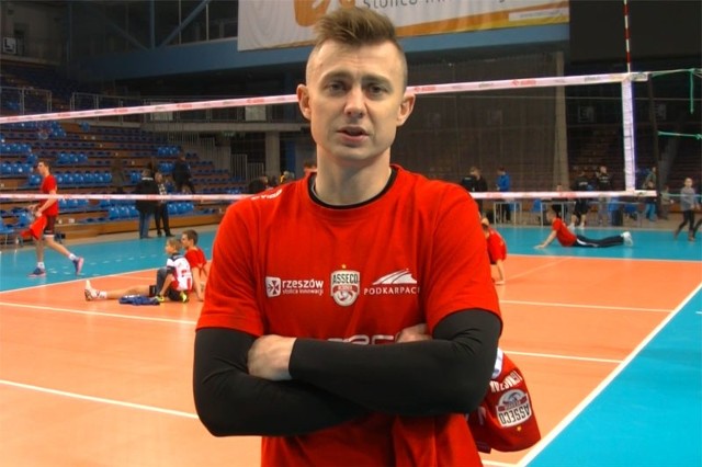 Krzysztof Ignaczak, libero Asseco Resovii.