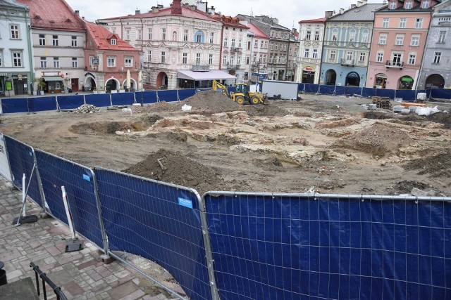 Park Kulturowy Starego Miasta w Przemyślu ma uporządkować przestrzeń w tej części miasta. Nz. odkryte fundamenty dawnej ratusza, w Rynku, które mogą się stać dużą atrakcją turystyczną.