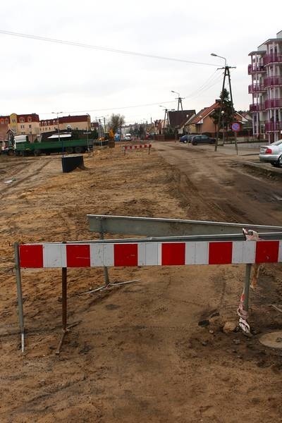 Remont ulicy Bora Komorowskiego