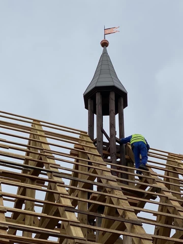 Postępuje remont gotyckiego kościoła św. Barbary w Orłowie