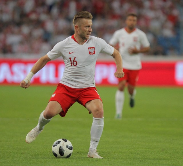 08.06.2018 poznan gd polska chile mecz towarzyski stadion miejski n/z jakub blaszczykowski. glos wielkopolski. fot. grzegorz dembinski/polska press