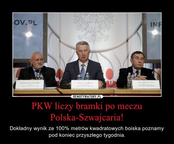 Wyników wciąż nie ma. Internauci cały czas kpią z PKW...