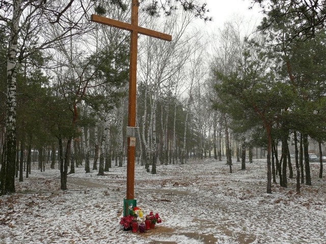 Minął rok, od kiedy na wzgórku na osiedlu Młodynie stanął krzyż.