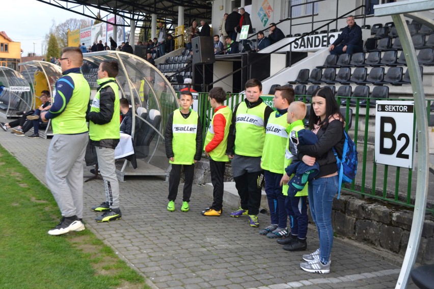 Sandecja Nowy Sącz przegrała z GKS Tychy. Zobacz zdjęcia kibiców na trybunach [ZDJĘCIA]