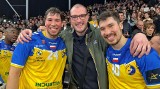 Liga Mistrzów piłkarzy ręcznych. Zawodnicy Industrii Kielce spotkali w Nantes byłego kolegę z zespołu. Zobacz video