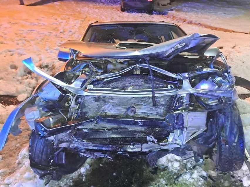 Do wypadku doszło w środę wieczorem w Osobnicy.
