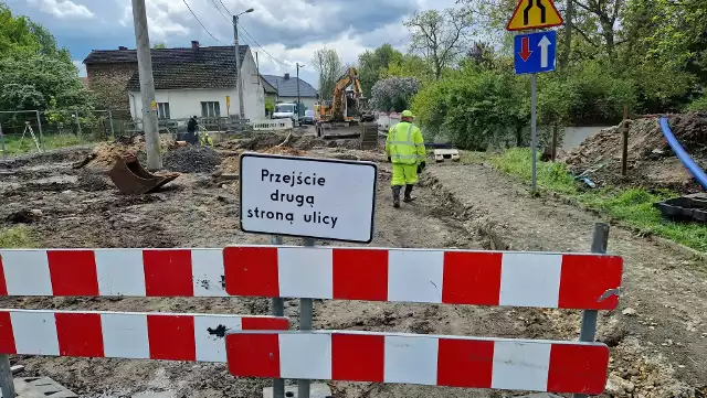 Przebudowa mostu na ulicy Kościelnej w Suchej.