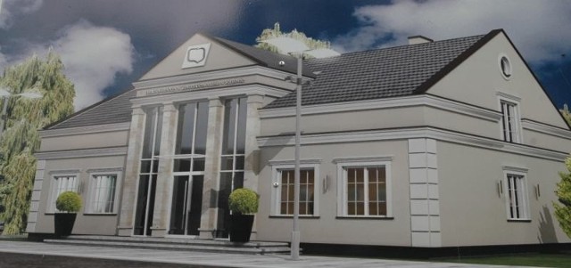 Tak wygląda nowa siedziba radłowskiego banku  w projekcie