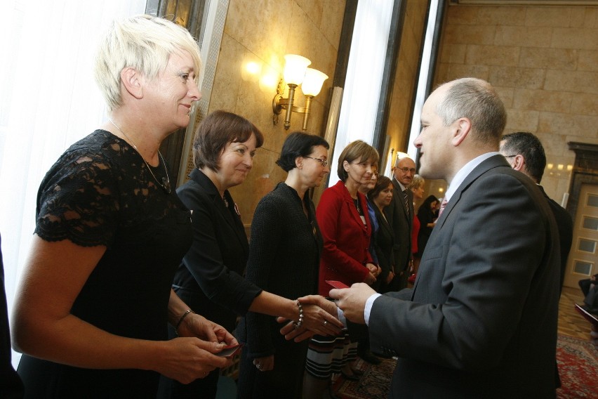 Nauczyciele z woj. śląskiego nagrodzeni w Katowicach [ZDJĘCIA]