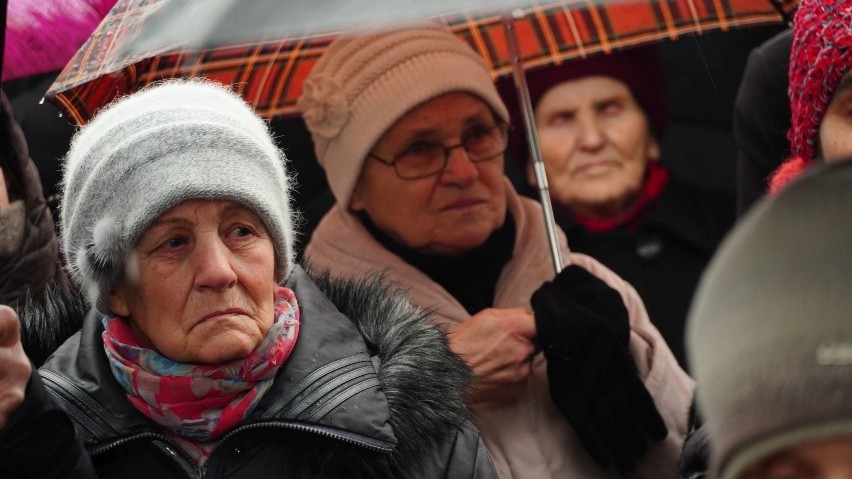 Bielsk Podlaski modlił się za ofiary oddziału Romualda Rajsa ps. "Bury". "Dzisiaj wspominamy męczenników zamordowanych za wiarę" [ZDJĘCIA]