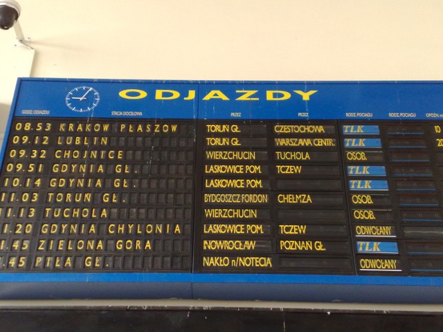 W środę 17 sierpnia pociągi Przewozów Regionalnych były odwołane