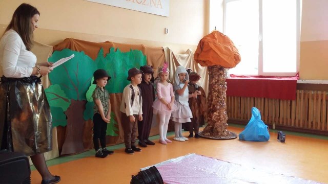 Konkurs Eko-Moda w Publicznym Przedszkolu numer 8 imienia Króla Maciusia I w Radomiu.