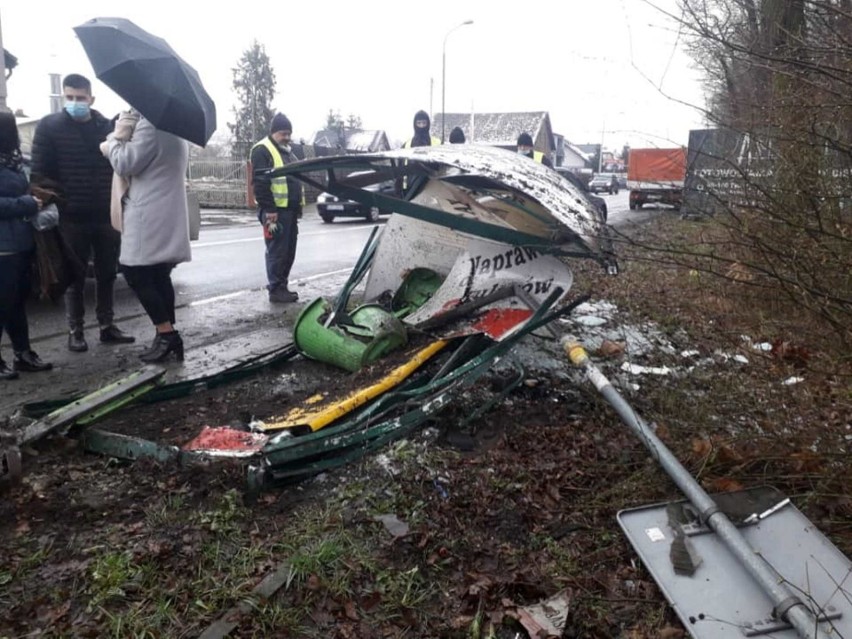 Do wypadku doszło na ul. Kopernika w Żywcu. Na szczęście w...