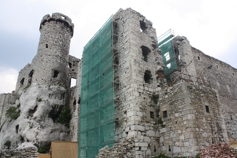 Modernizacja zamku w Ogrodzieńcu