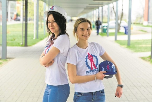Patrycja Mundzik i Monika Pietyszuk (od lewej) studiują informatykę na Politechnice Białostockiej. Są też ambasadorkami akcji Dziewczyny na Politechniki.