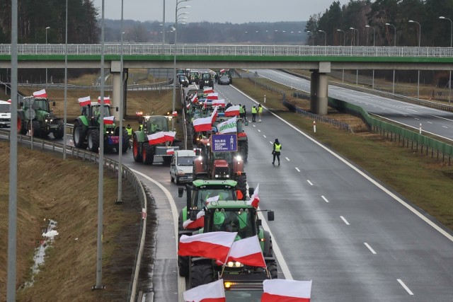 Protesty rolników spowodują ogromne utrudnienia w wielu miejscach, także na drogach ekspresowych i autostradach.