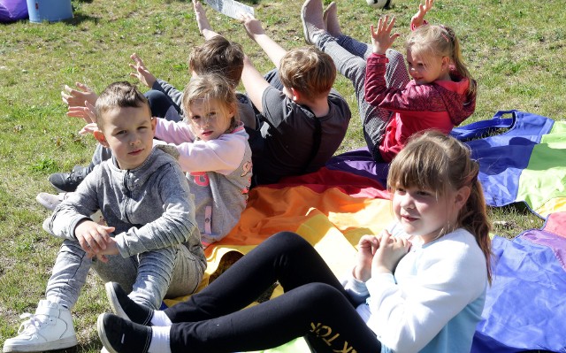 Dzień Dziecka w placówce Centrum Pomocy Dziecku i Poradnictwa Rodzinnego na osiedlu Strzemięcin w Grudziądzu