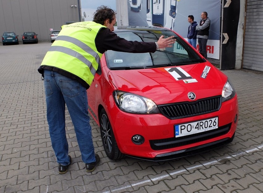 Poznański zespół ze Škoda Auto Szkoła podczas Eko Rajdu...