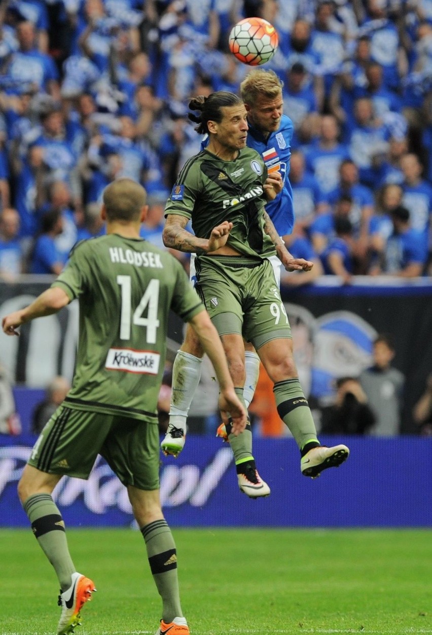 Finał Pucharu Polski: Lech Poznań - Legia Warszawa 0:1