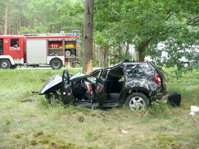 Śmiertelny wypadek koło Brzozowca