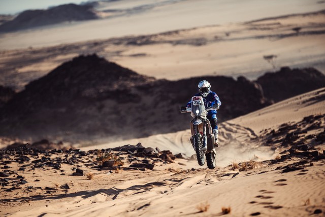 Maciej Giemza bardzo dobrze spisał się na trzecim etapie Rajdu Dakar.