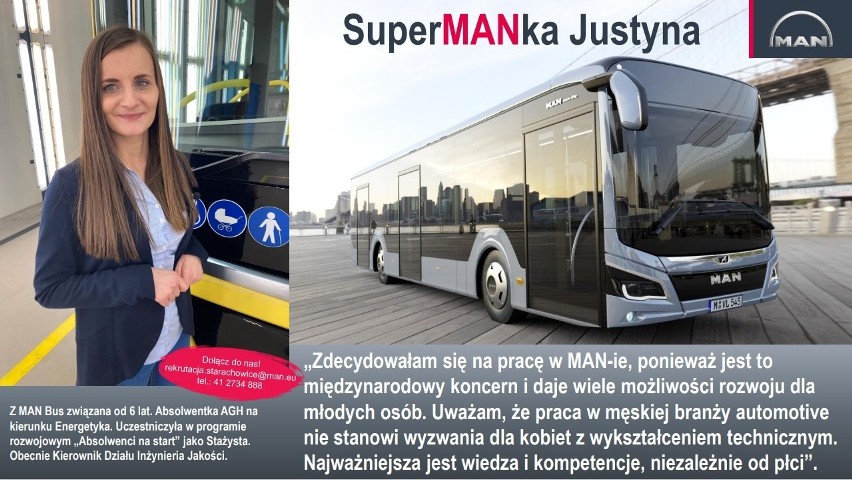 MAN w Starachowicach stawia na...panie. Wyjątkowe akcje „SuperMANki” i „Lwiątka MAN-a”. Zobaczcie film   