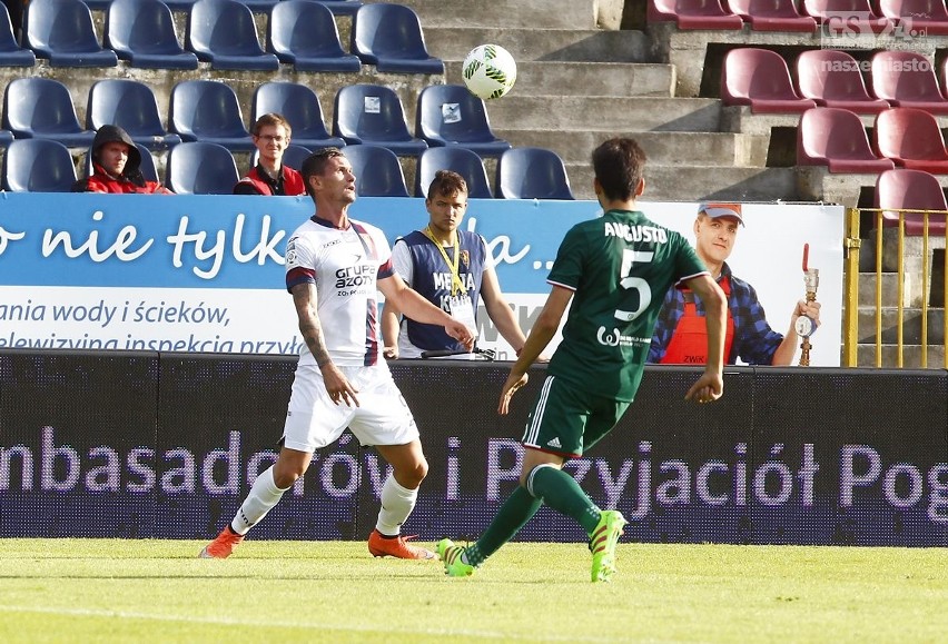 Pogoń Szczecin - Śląsk Wrocław 0:2. Niżej w tabeli jest tylko Lech 