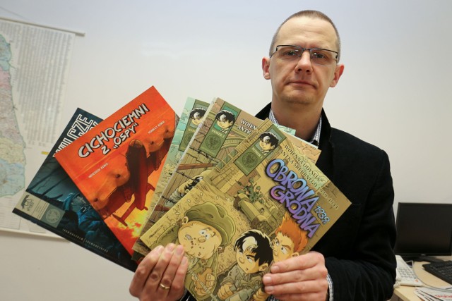 Paweł Kalisz białostockiego IPN nie ma wątpliwości, że komiks to dla młodzieży atrakcyjna i skuteczna forma poznawania historii.