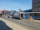 Brak przejazdu MPK w centrum Wrocławia. Tramwaje jeżdżą objazdami