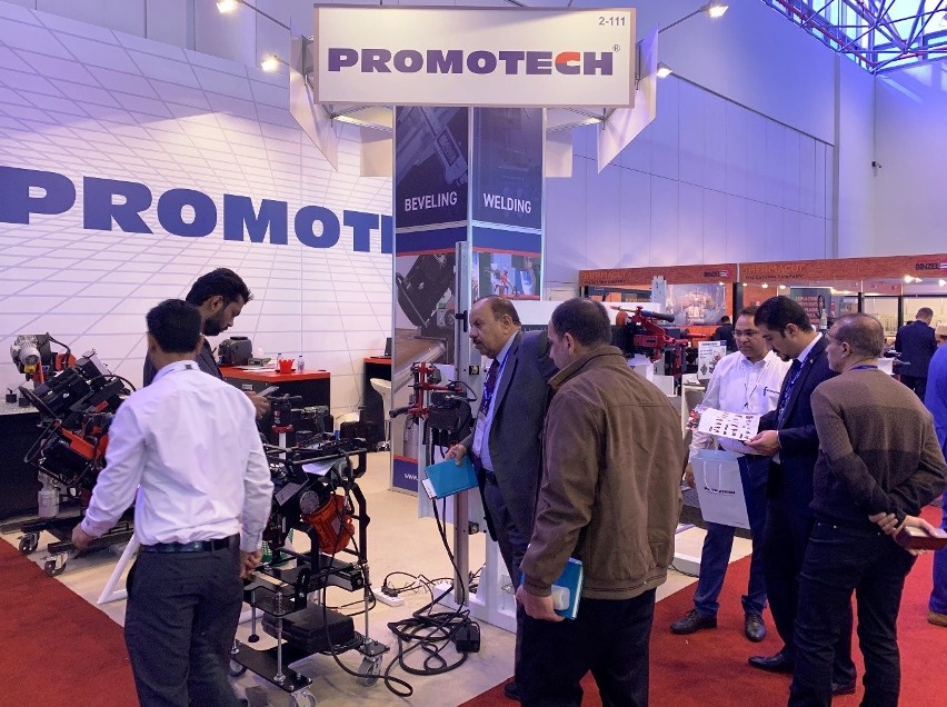 Promotech Middle East podbija region Zatoki Perskiej na targach Steelfab 2019