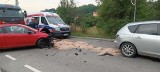 Groźny wypadek pod Krakowem. Droga zablokowana