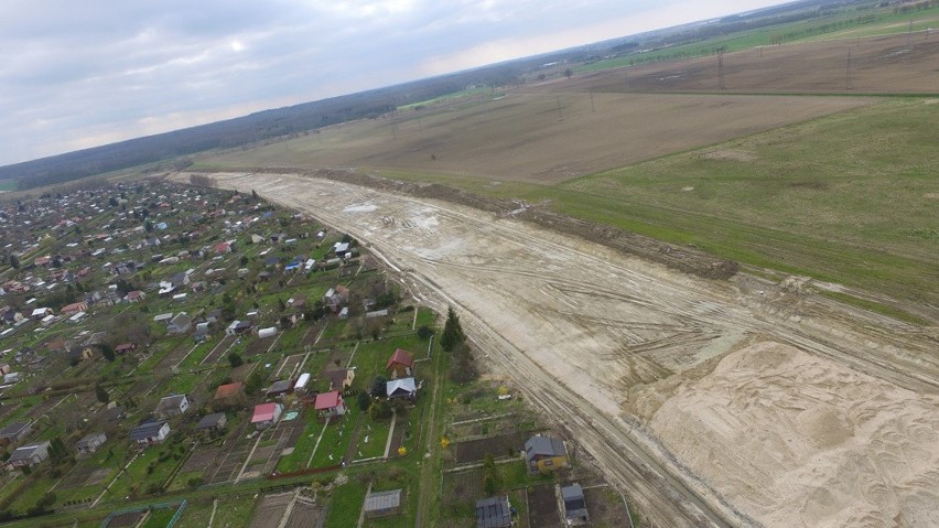 Trwa realizacja budowy obwodnicy Koszalina i Sianowa....