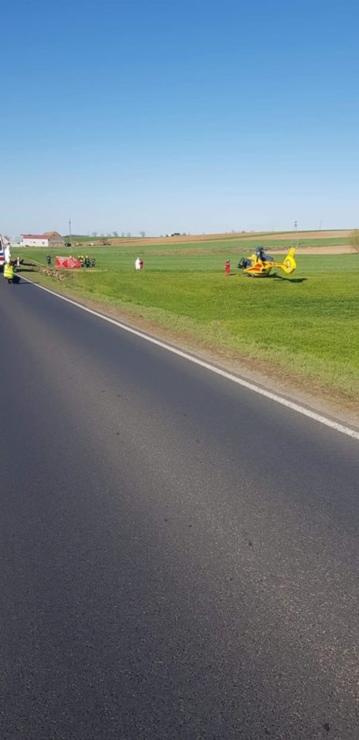 W niedzielę 19 kwietnia po godz. 16.00 na trasie Krobia -...