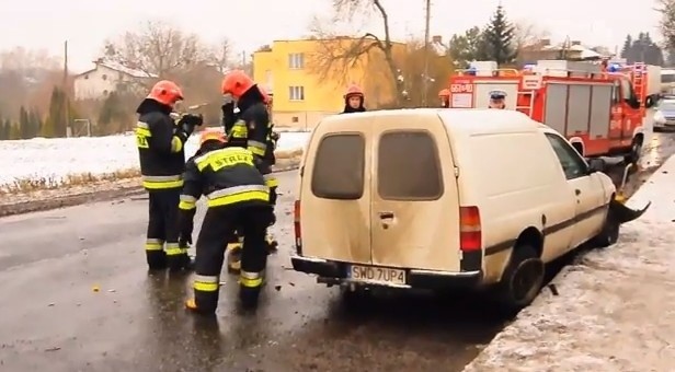 Wypadek w Wodzisławiu Śląskim